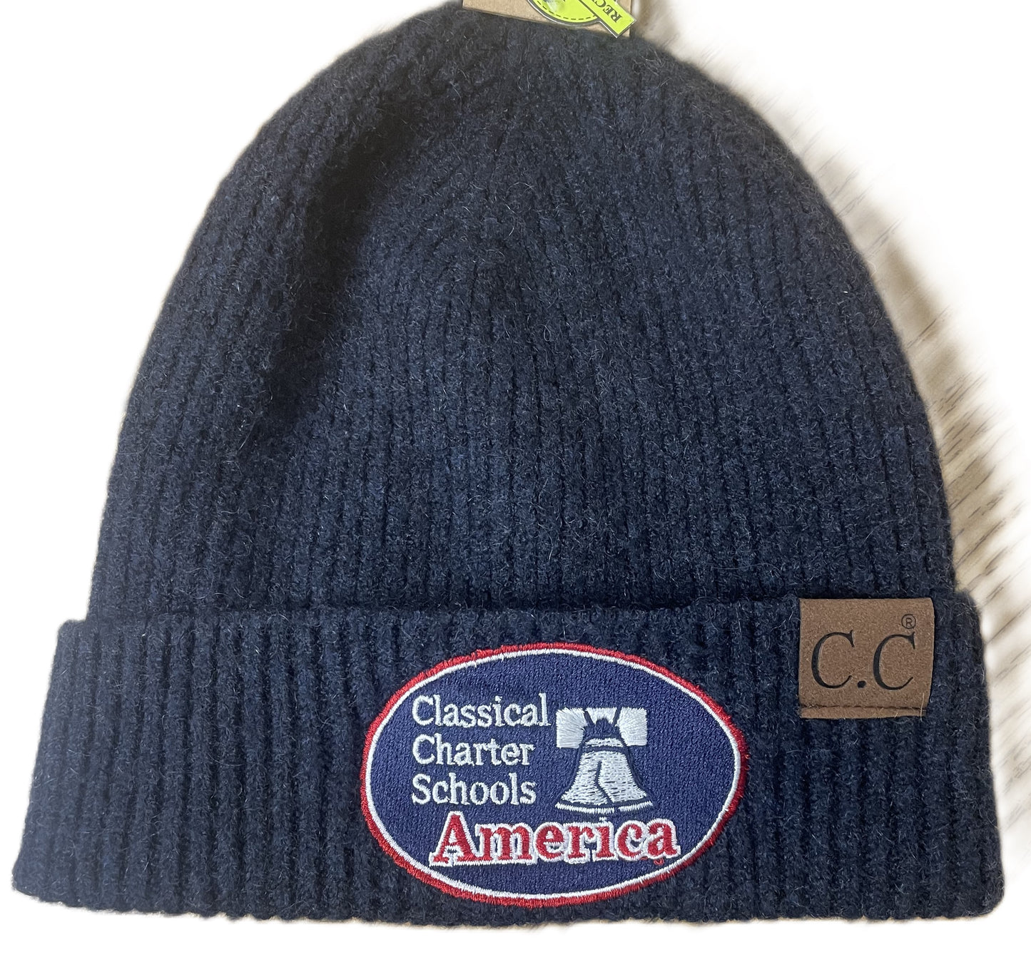 Adult Navy Soft Ribbed Cuff CCS America Beanie