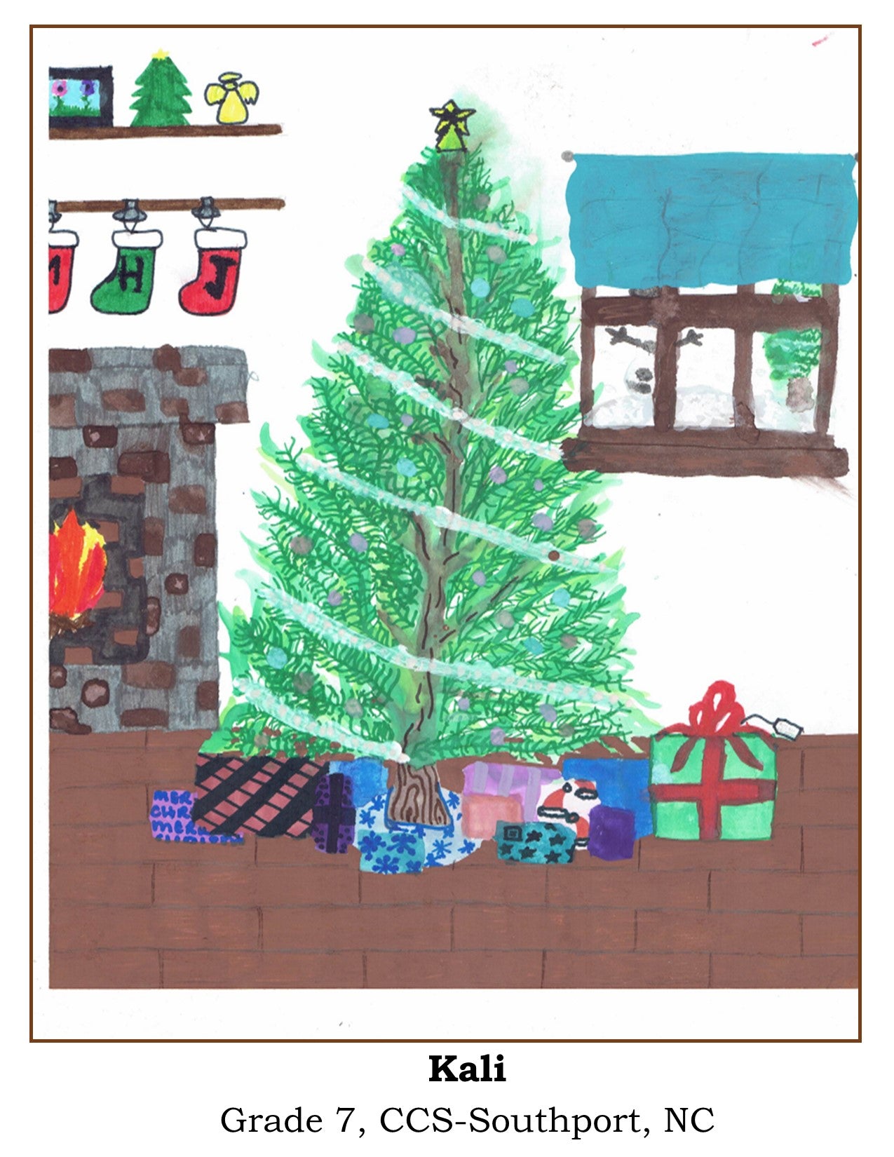 Christmas Cards by  CCS America Students